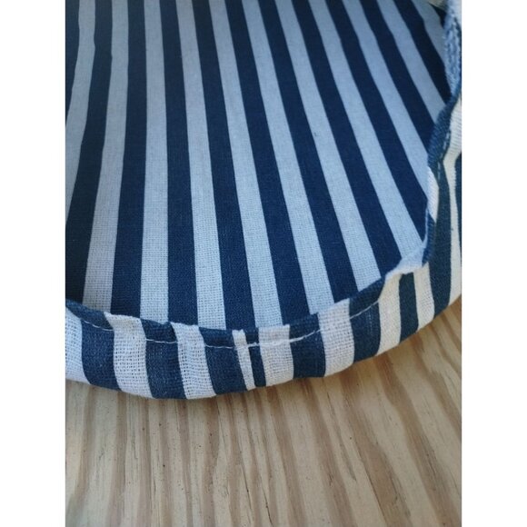 Small Cat Hammock Hanging Bed Blue White Striped - Picture 9 of 13